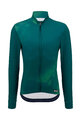 SANTINI dres dugih rukava zimski - PURE DYE - zelena