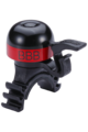 BBB Mini zvonček na bicykel s univerzálnym úchytom - BBB-16 MINIFIT - crvena