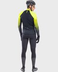 ALÉ dres dugih rukava zimski - R-EV1 CLIMA PROTECTION 2.0 VELOCITY WIND G+ - žuta/crna