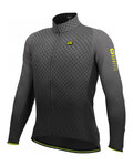 ALÉ dres dugih rukava zimski - R-EV1 CLIMA PROTECTION 2.0 VELOCITY WIND G+ - siva/crna