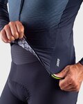 ALÉ dres dugih rukava zimski - R-EV1 CLIMA PROTECTION 2.0 VELOCITY WIND G+ - siva/crna