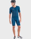 ALÉ kombinezon - TRIATHLON  MAUI LONG TRI SS - plava