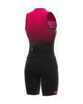ALÉ kombinezon - TRIATHLON STARS LONG TRI LADY - crvena/crna