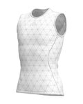 ALÉ majica bez rukava - QUARK LESS - bijela