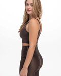 ATHLEEYA grudnjak - ALLURE SHINE - smeđa