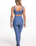 ATHLEEYA tajice - ESSENTIAL MATTE - plava