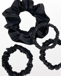 ATHLEEYA trake za kosu - SCRUNCHIE SET - crna