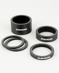 SRAM komplet podloški - HEADSET SPACER SET - crna
