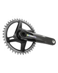 SRAM ručice s pretvaračem - FORCE 1X WIDE D2 DUB IRIDESCENT 175mm - crna
