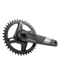 SRAM ručice s pretvaračem - APEX 1X WIDE D1 DUB 172.5 - crna