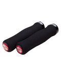 SRAM ručke volana - LOCKING GRIPS 129 mm - crna/crvena