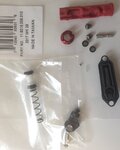 SRAM komplet uz polugu - DISC BRAKE LEVER INTERNALS/SERVICE KIT GUIDE RSC/ULTIMATE/CODE RSC - crna