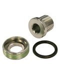 SRAM komplet vijaka - CRANK ARM BOLT KIT M15/M22 - srebrna