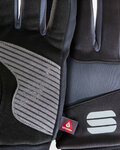 SPORTFUL rukavice s dugim prstima - SUBZERO - crna/siva