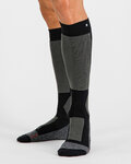 SPORTFUL dokoljenica - WARM WOOL LONG - crna/siva