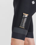 SPORTFUL kratke hlače s tregerima - SUPERGIARA - crna