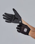 SPORTFUL rukavice s dugim prstima - FULL GRIP - crna
