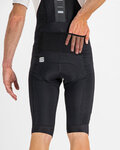 SPORTFUL kratke hlače s tregerima - BODYFIT PRO THERMAL - crna