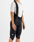 SPORTFUL kratke hlače s tregerima - BODYFIT PRO THERMAL - crna