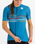 SPORTFUL dres kratkih rukava - VELODROME - plava
