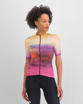SPORTFUL dres kratkih rukava - FLOW SUPERGIARA - ružičasta/bež