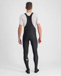 SPORTFUL duge hlače s tregerima - BODYFIT PRO - crna