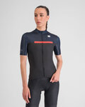 SPORTFUL dres kratkih rukava - PISTA - plava/crna