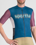 SPORTFUL dres kratkih rukava - SUPERGIARA LOGO - plava/bodro