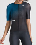 SPORTFUL dres kratkih rukava - LIGHT W - plava/crna