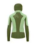 KARPOS jakna otporna na vjetar - LAVAREDO W - zelena/svjetlozelena