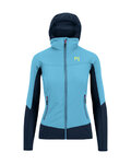KARPOS jakna otporna na vjetar - LAVAREDO W - svjetloplava/plava