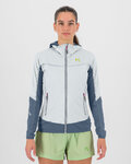 KARPOS jakna otporna na vjetar - LAVAREDO W - bijela/plava