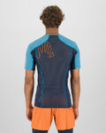 KARPOS majica kratkih rukava - LAVAREDO - crna/plava