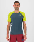 KARPOS majica kratkih rukava - LAVAREDO - zelena/žuta