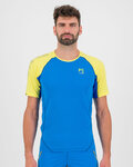 KARPOS majica kratkih rukava - LAVAREDO - plava/žuta