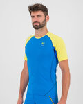 KARPOS majica kratkih rukava - LAVAREDO - plava/žuta