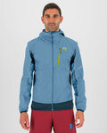 KARPOS jakna otporna na vjetar - LOT EVO - svjetloplava/crna