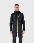 KARPOS vodootporna jakna - LAVAREDO RAIN - crna/zelena
