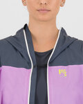 KARPOS vodootporna jakna - LAVAREDO RAIN EVO W - siva/ljubičasta