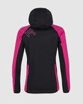 KARPOS jakna otporna na vjetar - LAVAREDO WINTER KIDS - ružičasta/crna