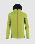 KARPOS jakna otporna na vjetar - LAVAREDO WINTER KIDS - zelena/crna