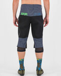 KARPOS kratke hlače bez tregera - VAL FEDERIA EVO - siva/crna
