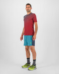 KARPOS majica kratkih rukava - LAVAREDO ULTRA - crvena/plava
