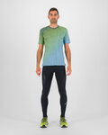 KARPOS majica kratkih rukava - LAVAREDO ULTRA - zelena/plava