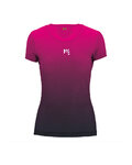 KARPOS majica kratkih rukava - VERVE MESH W - plava/ružičasta