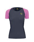 KARPOS majica kratkih rukava - LAVAREDO EVO W - crna/ružičasta