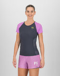 KARPOS majica kratkih rukava - LAVAREDO EVO W - crna/ružičasta