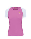 KARPOS majica kratkih rukava - LAVAREDO EVO W - ružičasta/bijela