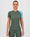 KARPOS majica kratkih rukava - DINAMICO MERINO 130 W - zelena