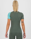 KARPOS majica kratkih rukava - DINAMICO MERINO 130 W - zelena